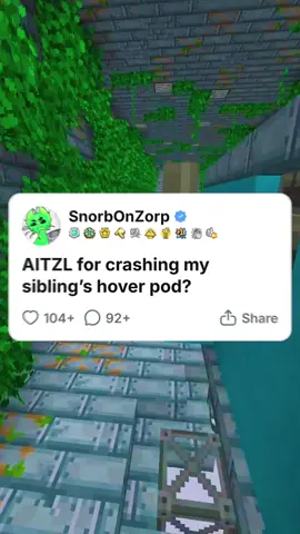 I crashed a hovercraft 🛸🔥 #alien #zorplord #reddit #redditstories #redditaita 