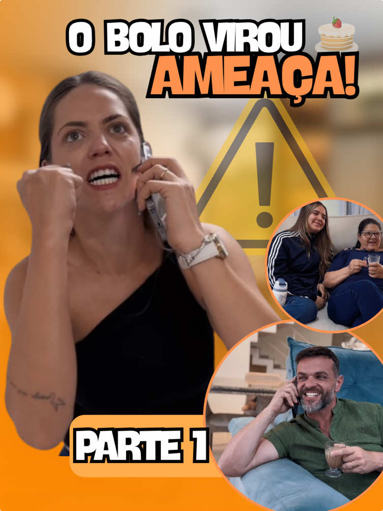 A ligação virou br1ga… e o bolo virou 4meça 🎂💥 | Parte 1