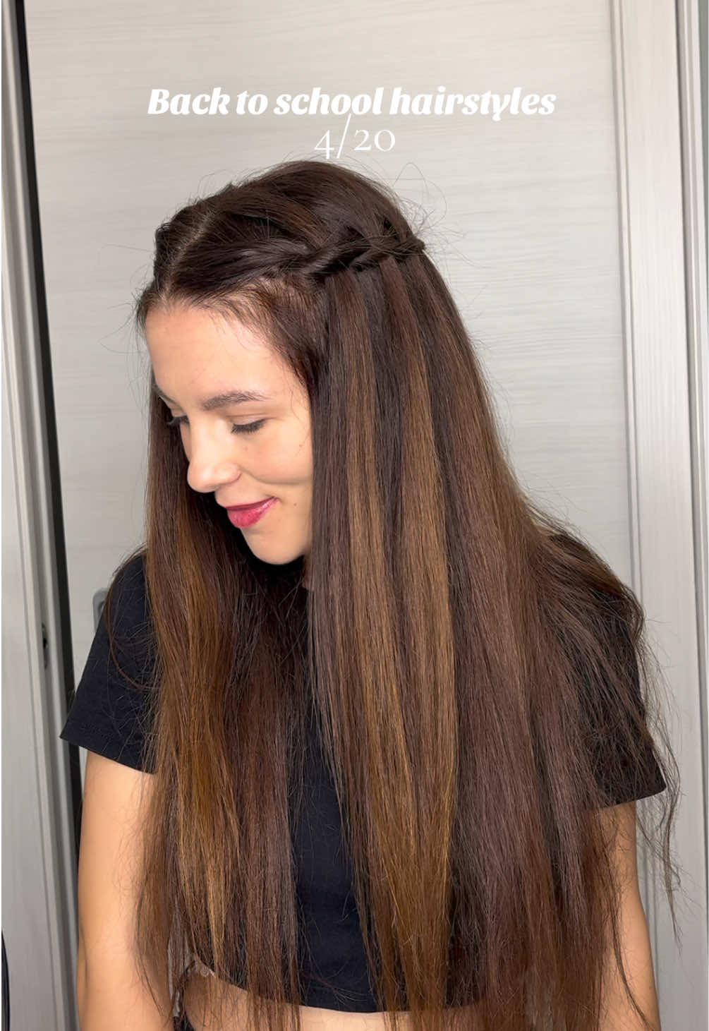 Back to school hairstyles 4/20 🌸  #backtoschoolhairstyles #hairstyles #hair #hairtutorial #schoolhairstyles 