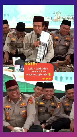 LAKI LAKI TIDAK BERKATA KATA @ustadzabdusshomad #ustadzabdulsomad #lakilakitidakbercerita #polres #fyppppppppppppppppppppppp 