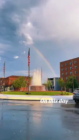 #onthisday #rainbow #bellevilleillinois 