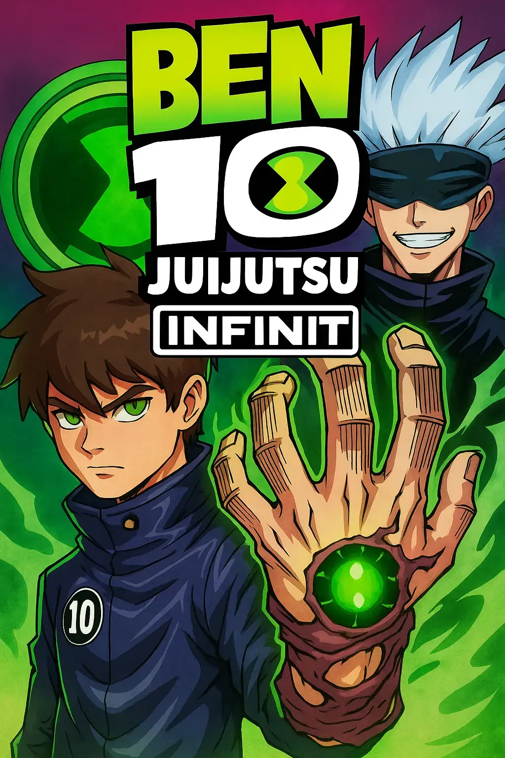 vocês querem que eu mostre todas as maldições que ele absorveu? #jujutsukaisen #ben10 #chatgpt 