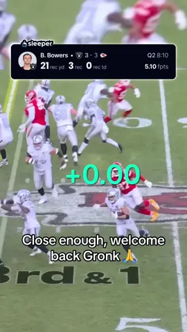 WR1 numbers from your TE is some elite stuff from Brock Bowers 👀
