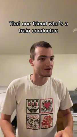 Everyone’s on the train but a conductor always makes sure it runs #trains #fyp #funny #jokes #bonnieblue 
