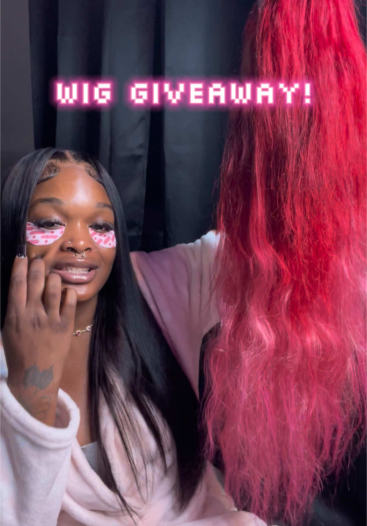Lmk something!! #kristyngab #wiggiveaway #fypシ #foryoupage #perfumetiktok #hairstyleideas #hairinspo #altgirl #💋 