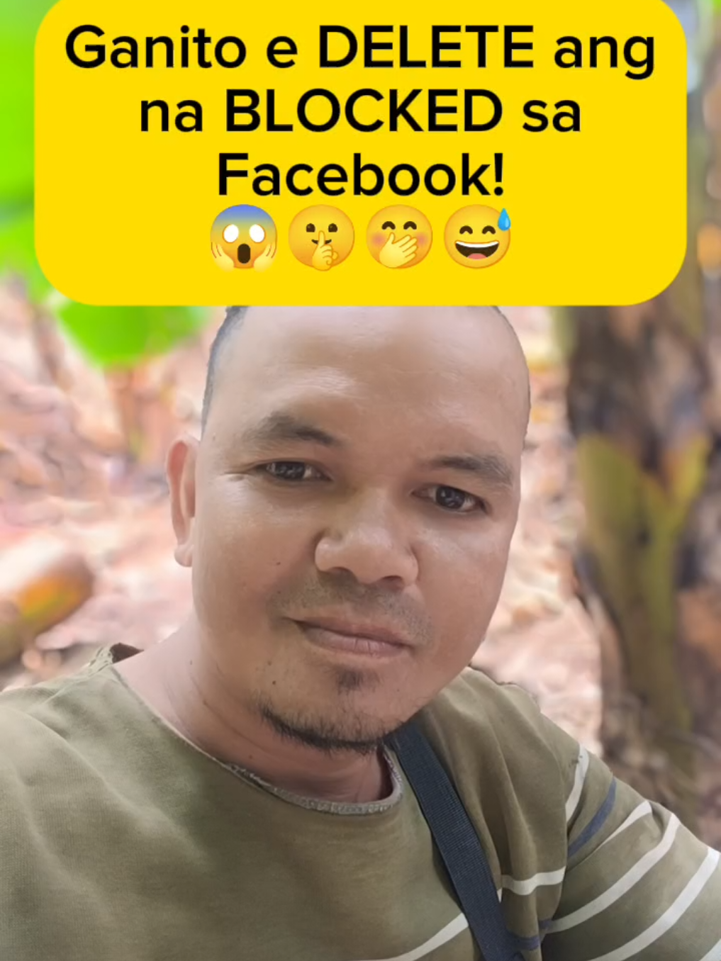ganito e delete ang na blocked sa Facebook #tutorial #tiktokviral 