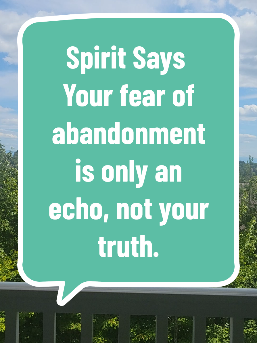Fear born from abandonment repeats like a memory, but Spirit is reminding you it is not prophecy. You are whole, guided, and supported. Every time you choose presence over panic, you rewrite the story and step into freedom. This is how cycles close and new beginnings open. 🔮✨️ 💫 Comment “free” if this message resonates 💫 Double tap if you’re choosing presence over fear 💫 Save this for the days old stories rise 💫 Share this with someone ready to break cycles 💫 Follow for Spirit led guidance on life, love, and alignment 💫 Turn on notifications so you always catch your message in divine timing. 💖✨️ #spiritualguidance #healingabandonment #spiritualawakening