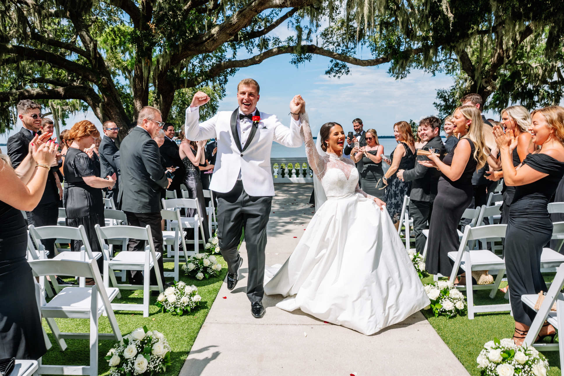This Italian inspired wedding venue was a stunning backdrop for Allee & Broday’s wedding day! #weddingfilm #floridaweddingvideographer #italianweddingvideographer #weddingtok #bellacosa @Bella Cosa Weddings 