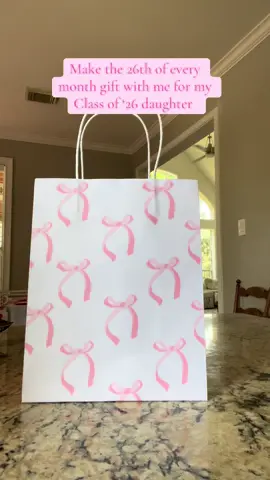 Make the 26th of every month gift with me for my Class of ‘26 daughter! 💕 #Senior #SeniorGift #ClassOf26 #Classof2026 #Seniors