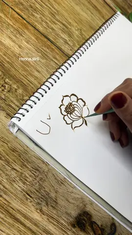 Beginner friendly Arabic floral design | part 1 HennaArt #HennaTutorial #HennaDesign #MehndiArt #jaguahenna 