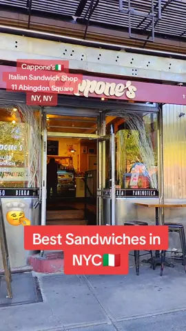 #Italian #Sandwich #NYC #Mangiabene  #Sicilian @capponesnyc 