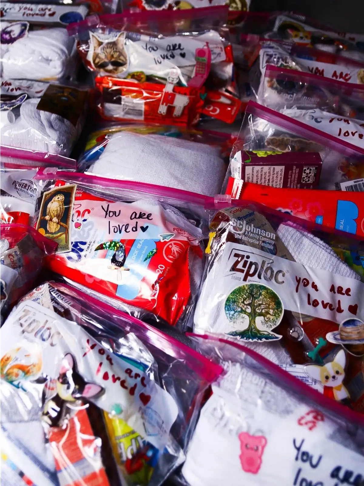 Huge thank you to Angela for her beautiful blessing bags 🙏so much love. If you'd like to help out, donations can be sent to: AML Films P.O. Box 14603 Philadelphia, PA 19134