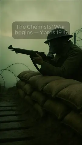 The Chemists’ War: Ypres 1915 — Firing Through Gas #ChemistsWar #WWI #GasWarfare #HistoryTok