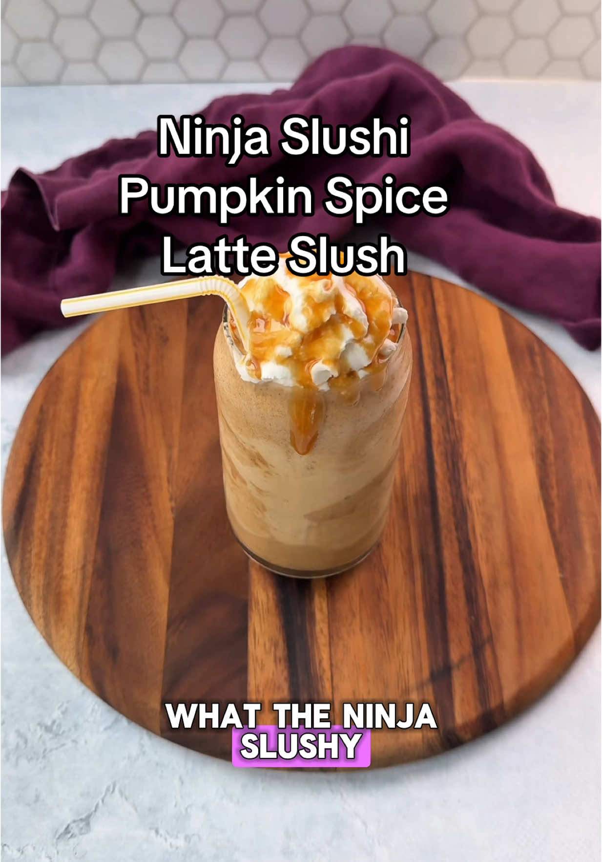 Pumpkin Spice Frappes at home >>> Starbucks 🙌🏾 Full recipe’s on my site—click the link in my profile to grab it! My Ninja Slushi turns pumpkin purée, milk or cream, coffee, and warm spices into the creamiest, frosty fall drink in minutes. 🍂 Save your coins and still get that coffee shop vibe without leaving the house. ✨ Recipe Tips: – Use real pumpkin purée, not pumpkin pie mix, so you can control the sweetness. – A splash of vanilla makes it taste like the coffee shop version. – Top with whipped cream, caramel, and a sprinkle of pumpkin pie spice for the full effect. #NinjaSlushi #NinjaSlushiPumpkin #PumpkinSpiceLatte