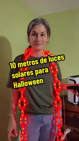 #halloween #halloweendecor #lucesparahalloween #cadenadeluces 