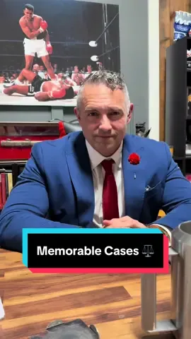 Most memorable cases ⚖️ #KickinLawyer #LawTalk #FYP #ForYouPage #Attorney 