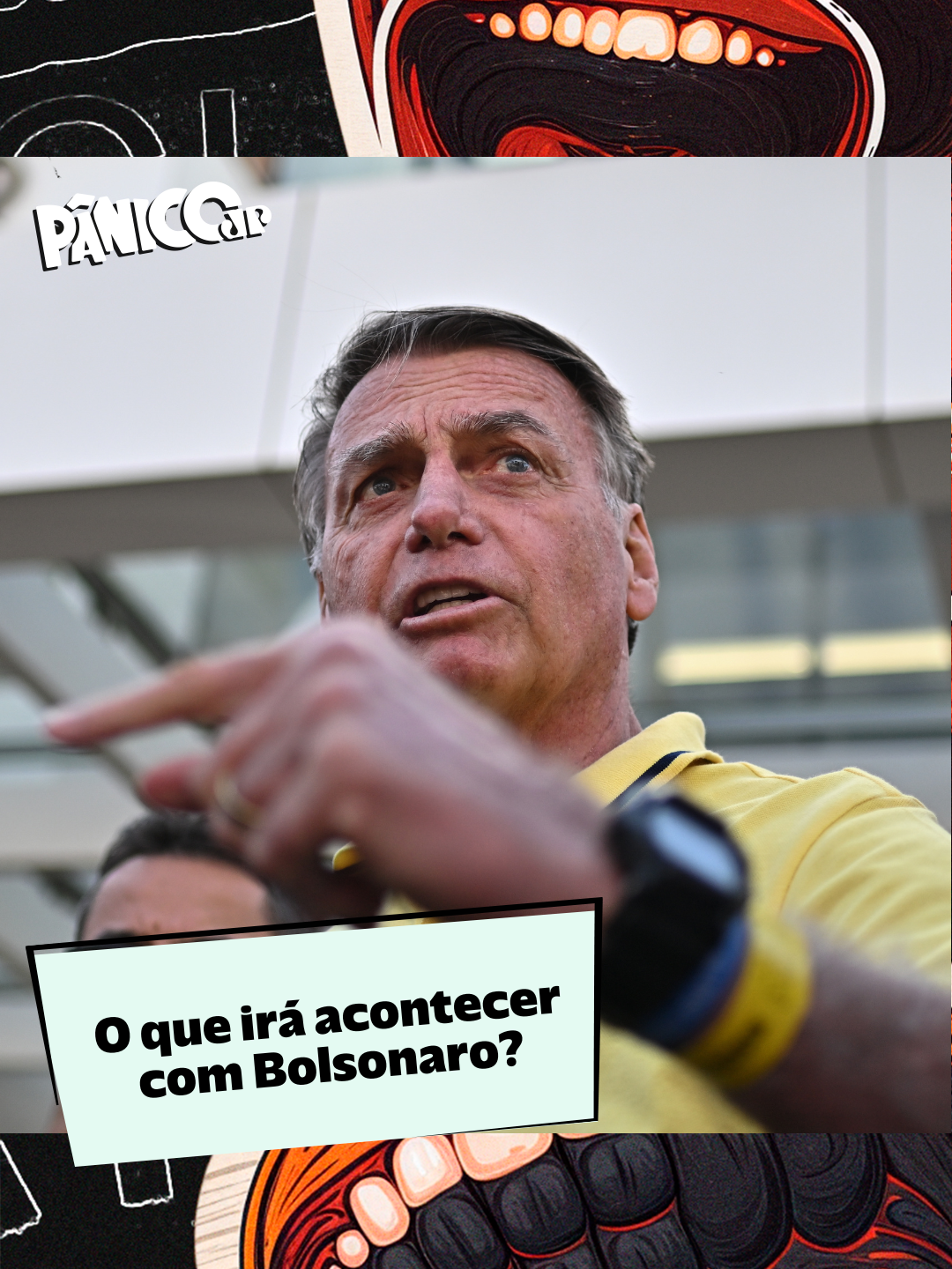 🔮 QUAL SERÁ O FUTURO DE BOLSONARO? O julgamento do ex-presidente Jair Bolsonaro já bate na porta, e o Prof. Danuzio traça a linha do tempo que culminou nessa situação toda… Onde será que o cara exagerou: leite condensado no pão ou importunação das baleias? 📺 Confira na JP News e Panflix #Pânico #Bolsonaro #Politica #JairBolsonaro