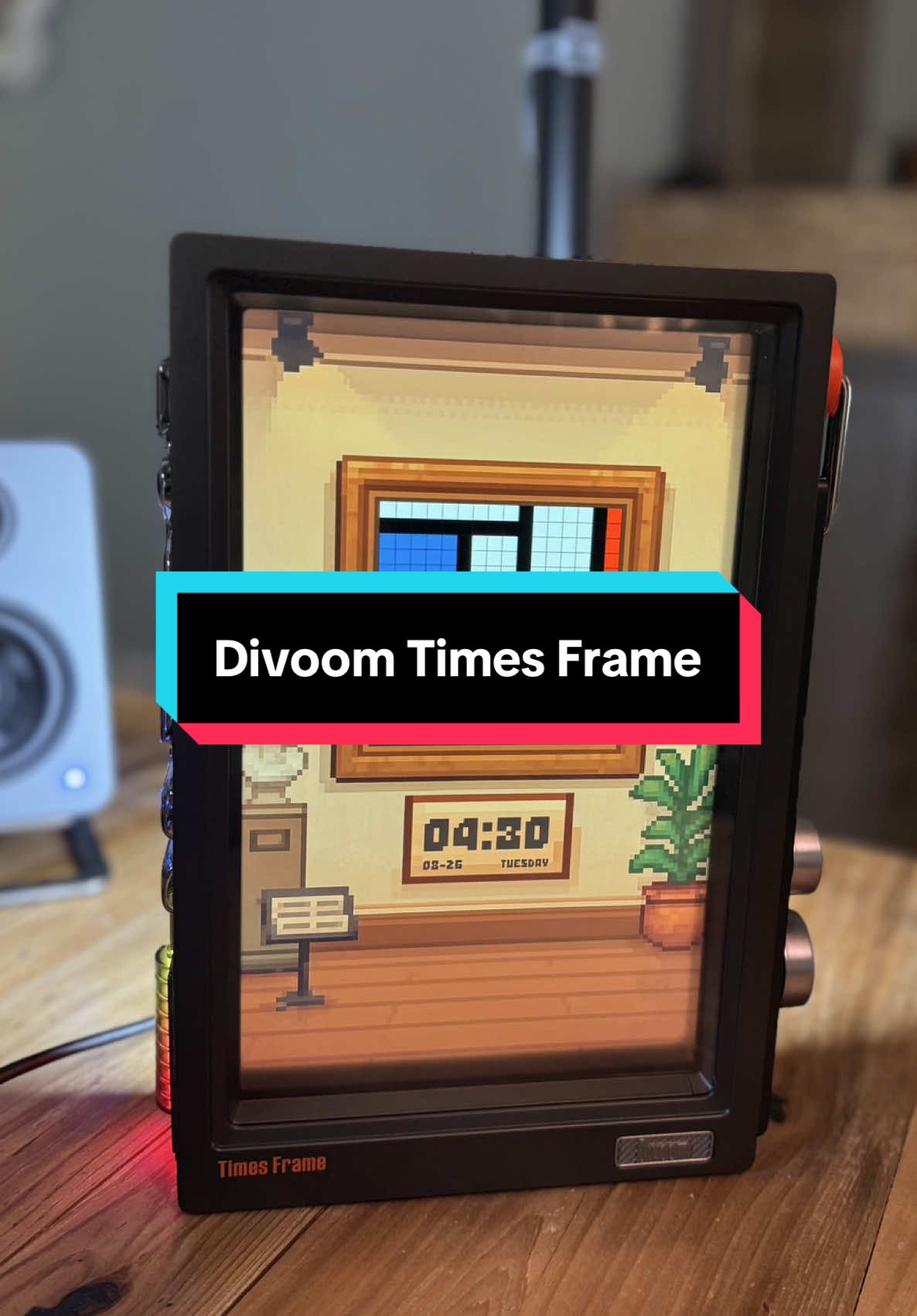 The @Divoom Times Frame is a tech gadget that really stands out in the crowded field of digital picture frames, clocks, and accessory screens. I can’t even really describe what it is because it’s so many things, but essentially it’s a very visual way to display data. That data could be a clock, stock prices, live sports scores, weather, a photo gallery, or pixel art. It comes preloaded with dozens of themes and most of those are pretty customizable. There’s definitely a lot in the pixel art and anime genre, and while it doesn’t match my personal style, there was enough matches my aesthetic really well. I love how visually interesting this is with tactile buttons and the lights, and it just looks old-fashioned and modern at the same time. I’d like to see more themes added with more customization. There are some like the “influencer” which I would love to personally use, but the way it’s set up right now it doesn’t really work for my needs. Here’s hoping that Divoom improves that feature in the future.  #creatorsearchinsights #divoom #divoomtimesframe #techgadgets 