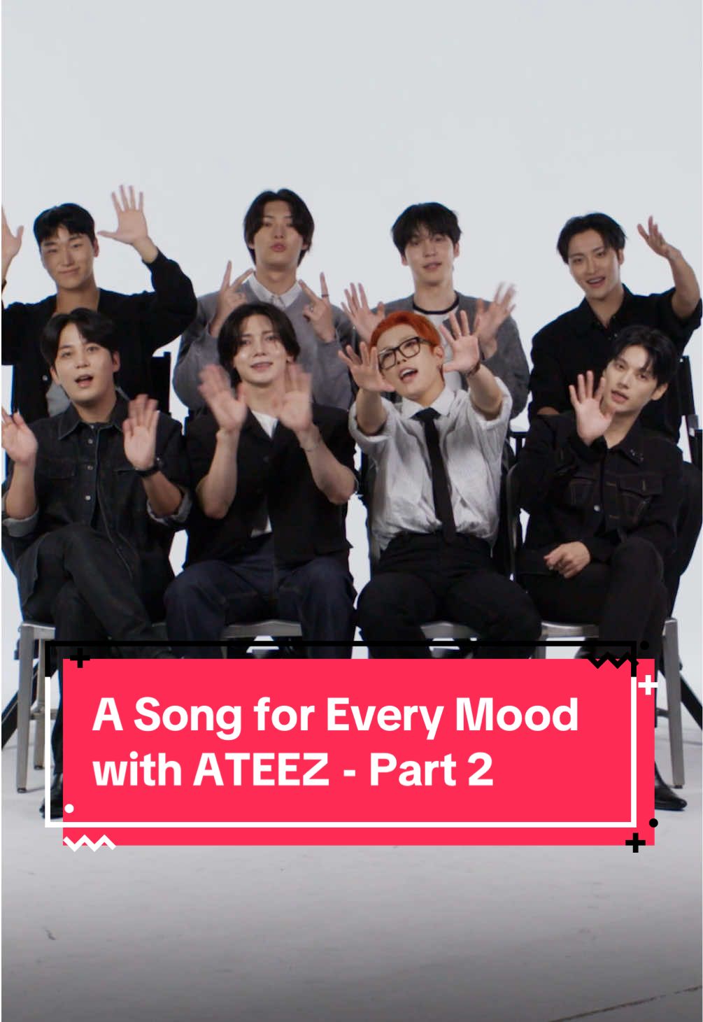 For the perfect summer vibes playlist, #ATEEZ recommends 'WAVE' in the daytime, 'Lemon Drop' in the nighttime. This is part 2 of #ASongForEveryMood with the #Kpop group. @ATEEZ_Official 