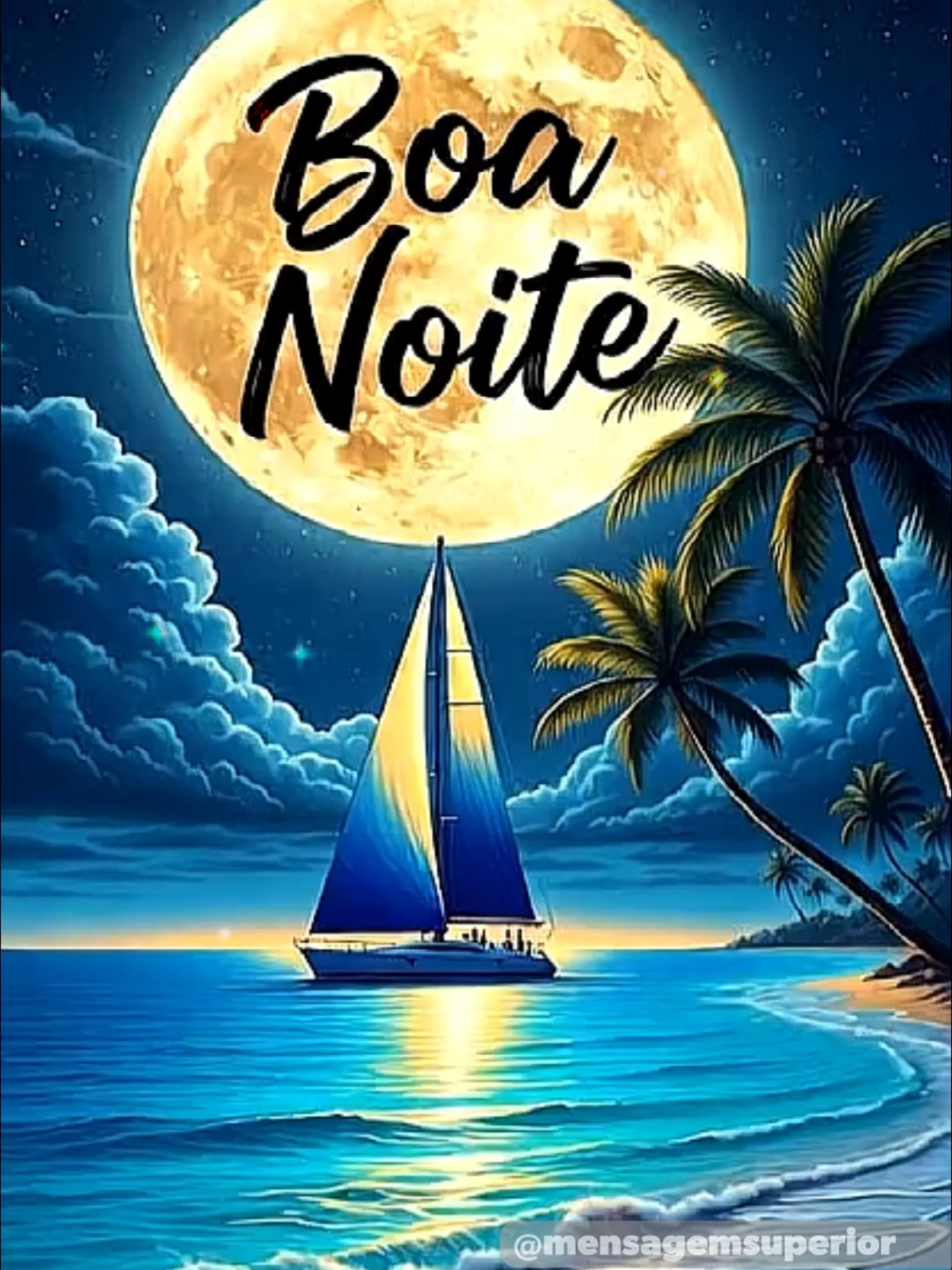 Boa Noite! Paz, Luz e Fé 🌙  #boanoite #mensagem #fé #deus #paz