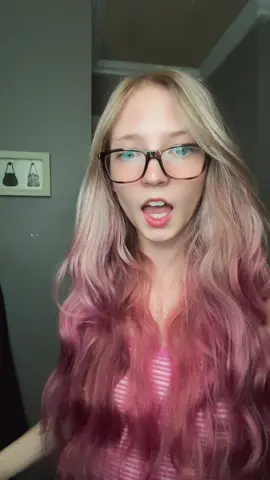 im waiting for the pink to fade for one more redye and then back to blonde 🙁