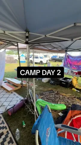 Looked just like day 1 after a little tlc 🤫 #camp #campingfestival #basscanyon 