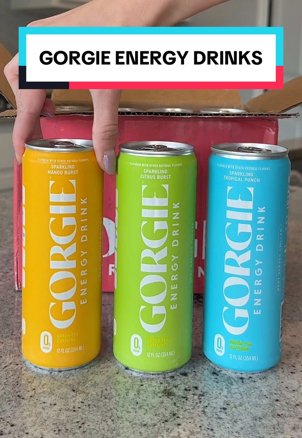 Morning coffee? More like morning Gorgie ✨ #gorgie #gorgieenergydrinks #energydrinks #cleanenergydrink #caffeine 