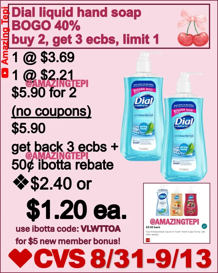 🔆 CVS Couponing 8/31/25 - 9/13/25 🔆 Couponing on YouTube: Amazing Tepi 📍Download ibotta, use referral code VLWTTOA for a $5 bonus 📍Download Fetch Rewards using code X3EKK for a $$ bonus . . . . . . . 🏷 [ #cvsdeals #cvscouponing #couponcommunity #coupons #couponing ]