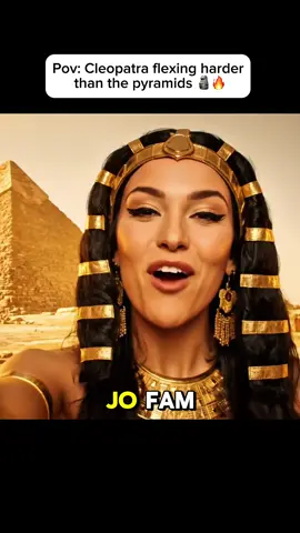 Cleopatra was the OG influencer 💅👑 #influencer #cleapatra 