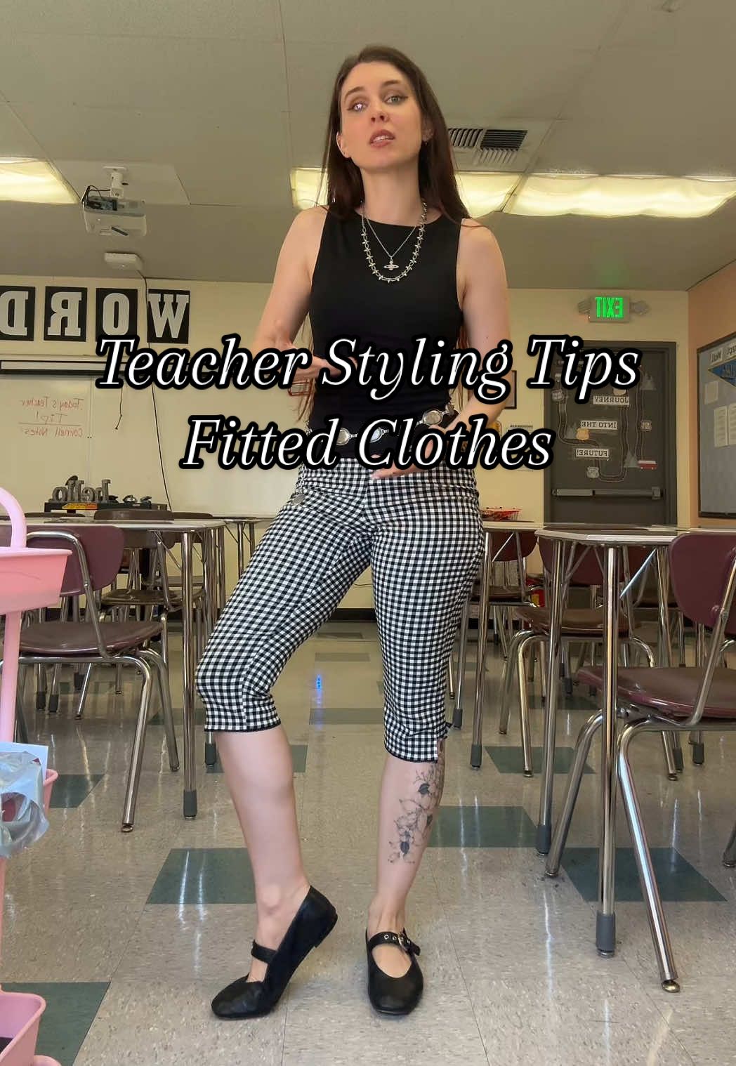 Ms. Sunshine’s Styling tips for the classroom & workplace ✨#teacherootd #styletips 
