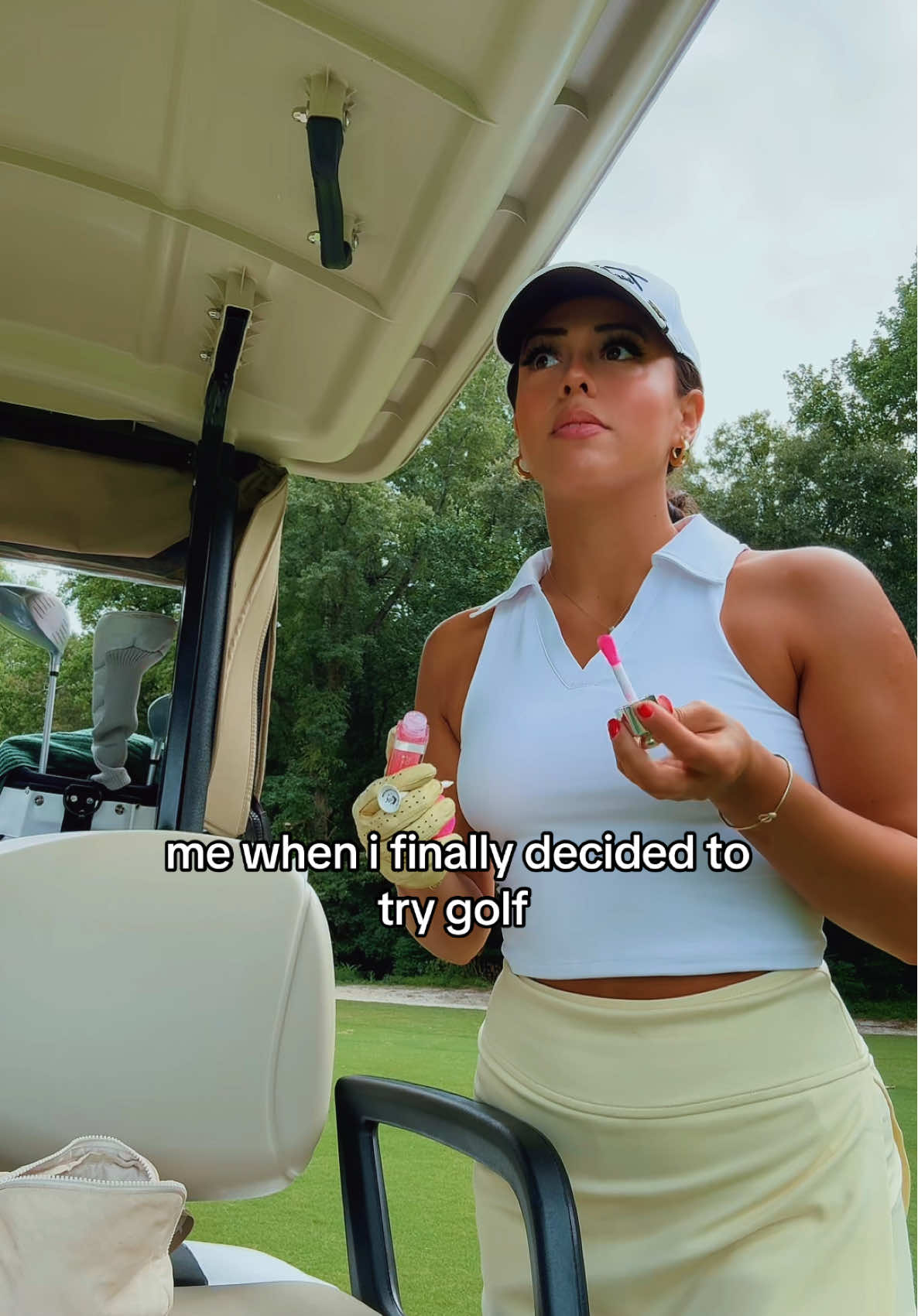 already asking for a new driver and only played 5 times 😗 #golf #golftiktok #golftips 