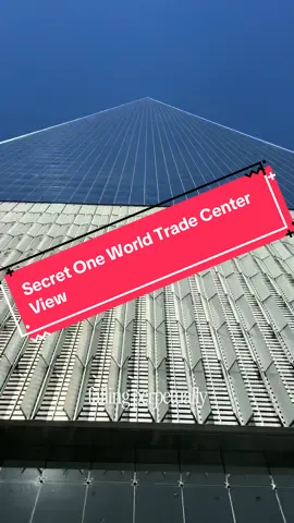 NYC World Trade Center secrets. The World Trade Center Site is full of hidden views of you know where to look. Did you know about this view of One World Trade Center? #TikTokLearningCampaign #DidYouKnow #secretnyc #worldtradecenter #september11 
