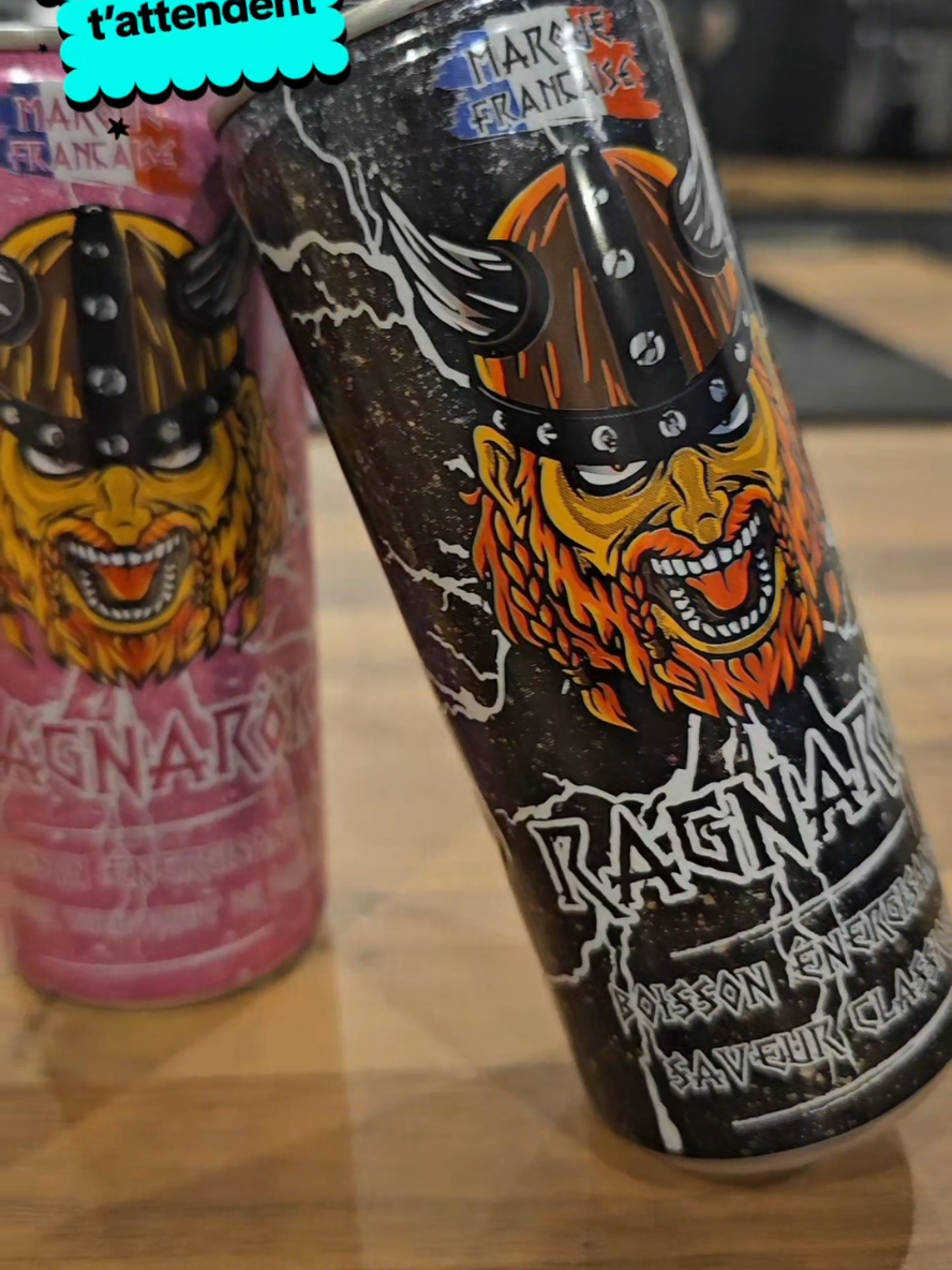4 canettes 250ml - Pack découverte #ragnarok  #energydrink 