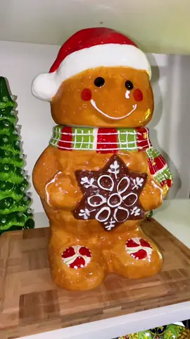 Holiday baking just got cuter 🎄🍪 These gingerbread boy + girl cookie jars are the perfect kitchen décor AND storage. So festive, so fun, and the perfect gift for cookie lovers! Tap the cart to grab yours before they’re gone! #CookieJar #GingerbreadDecor #gingerbreadtheme #christmascookiejar #tiktokshopcreatorpicks @QVC, Inc 