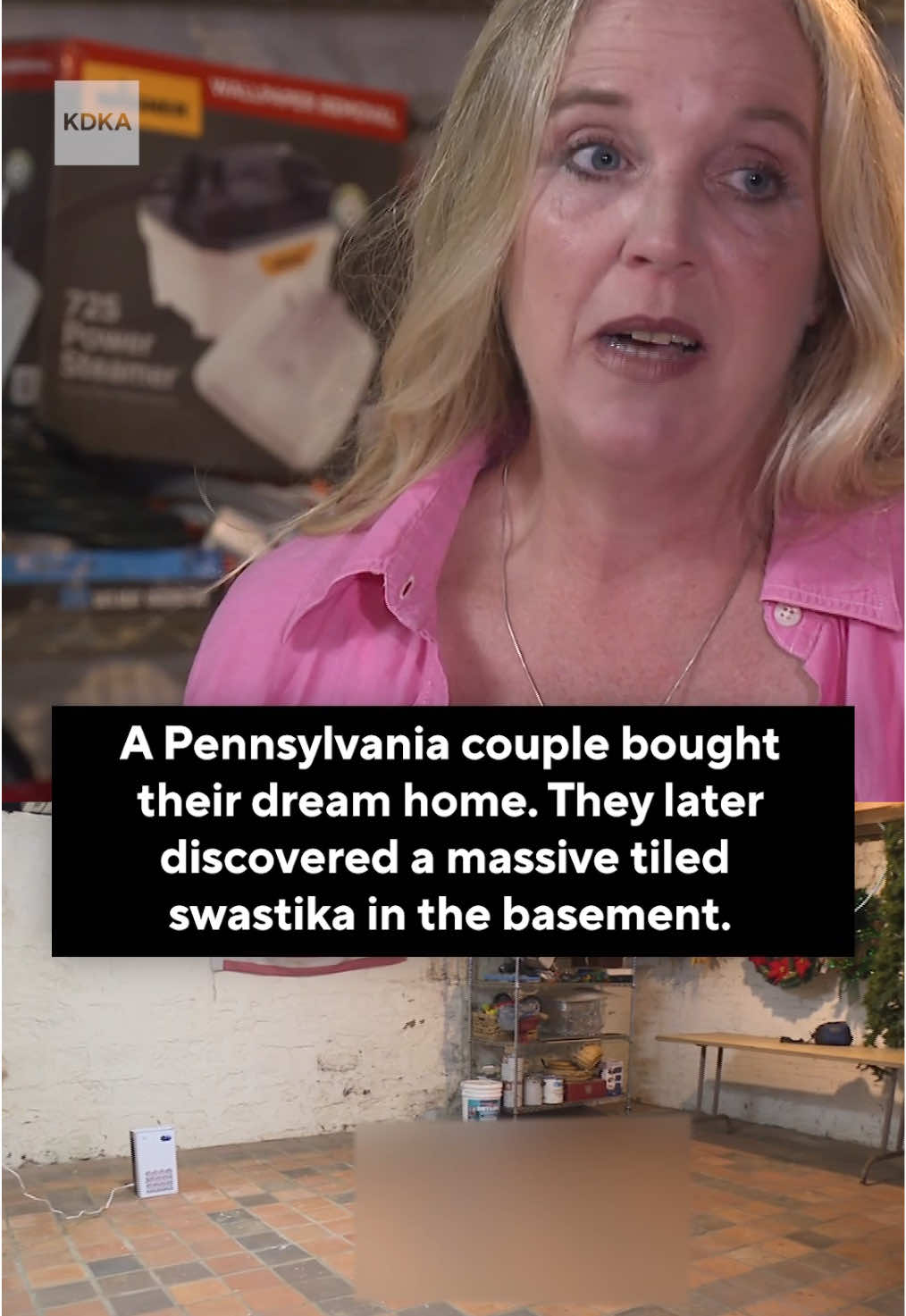 After buying what they thought was their dream home, a #Pennsylvania couple says they were appalled when they found a swastika permanently tiled into the basement floor. The couple thinks the hate symbol was intentionally hidden by a rug and table during the inspection of the home in Beaver County, northwest of #Pittsburgh. Now, they’re suing the seller.