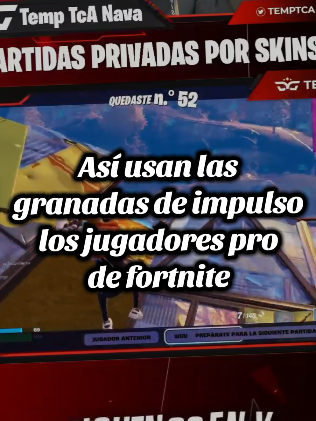 jugador pro de fortnite usa granadas de impulso para ganar pvp #tiktoklive #livehighlights #fortnite #fortnitetorneo #fortnitebattleroyale 
