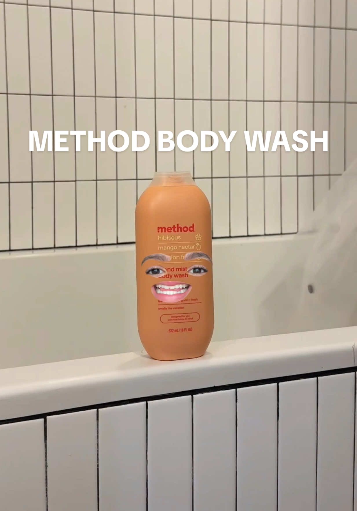 moral of the story: bañarse se siente más rico si es con @method products island mist body wash🩷⭐️🏝️#methodpartner #bestiesdelbaño