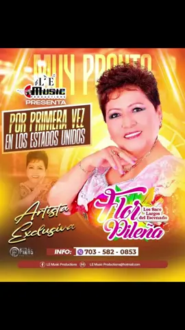 🔴 Por qué ustedes lo pidieron llega por primera vez a los EEUU la reina de la cervecita 🍻 @Flor Pileña - Oficial en su gira 2025 grupo completo. 🔺 Garantiza @le_musicproductions  Muy Pronto En Tu Ciudad 🇺🇸🎶🔥 📞 Más Info: 703 582 0853 #florpileña #videoviral #tiktok #promotorapiñas #toureeuu2025 