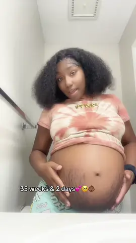 Ughhh so draining 👶🏾🥺😭 #fyp #xyzbca #viral #dmvtiktok #35weekspregnant 