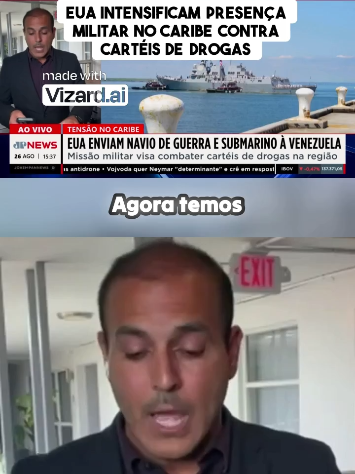 #EUA intensificam presença militar no Caribe contra cartéis de drogas