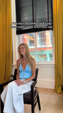 Getting the Rachel from the man himself @Chris McMillan Hair 💛