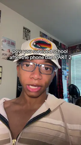 phone ban in school day two 💔 #highschool #junioryear #school #phoneban #olebrandselect 