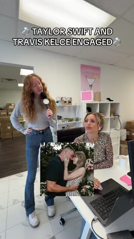 We can’t believe the Taylor Swift news 🙂‍↔️ #taylorswift #fyp 