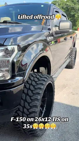 F150 on 26x12 TIS wheels on 35s #ford #f150 #lifted #liftedtrucks #offroad #tis #tiswheels #mudding #countryboy #outside #fordtrucks #fordbuilttough #bigboytoys #applyingpressure #803 #35s #26s #builtfordtough #fyp #fypシ #fypシ゚viral #viarlvideo #trucksoftiktok #likesharendfollow 