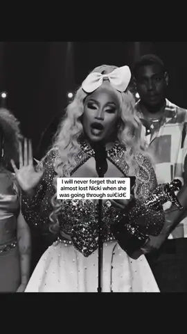 Im so glad that she always speaks up for mental health #nickiminaj #fyp #MentalHealth #vmas 