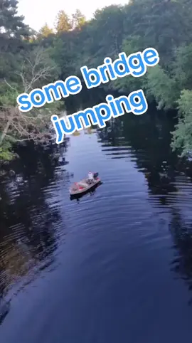 some bridge jumping while camping