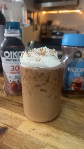 It’s 3pm that means it’s sweet treat time! Protein ice cafe with Mexican sea salt and topped with Mexican cinnamon! I get the cafe from Mexico. #mexico #coffee 