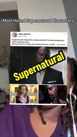 Most hated supernatural characters ##Supernatural##SamDean##supernaturaltiktok##fenamterra