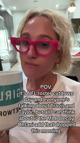 *yes I am aware it says add instead of ad but I’ve decided to accept it and move forward 🤷‍♀️ #womeninsports #nflnews #taylorandtravis #nationaldogday #shoheiohtani 