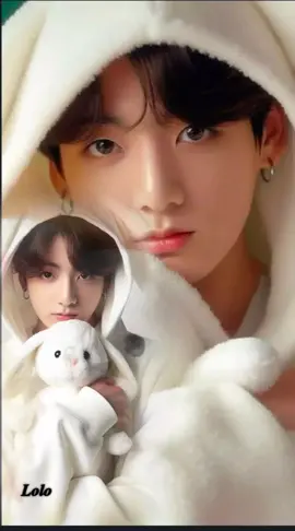 **💜Bonne nuit à notre merveilleuse Army !** 💜🌙✨ Que vos rêves soient aussi doux et réconfortants que ce petit lapin en peluche dans les bras de notre Jungkook. Qu'il vous apporte la paix, la sérénité et de belles images pour une nuit paisible. Reposez-vous bien, rechargez vos batteries, car demain sera une nouvelle journée pleine de belles choses. Dormez bien et rêvez de belles mélodies ! 💜🐰 #btsarmy #kpop #jungkook #btsbighit_official #btsarmyforever  @BTS @AbjkMRstY @Hana 
